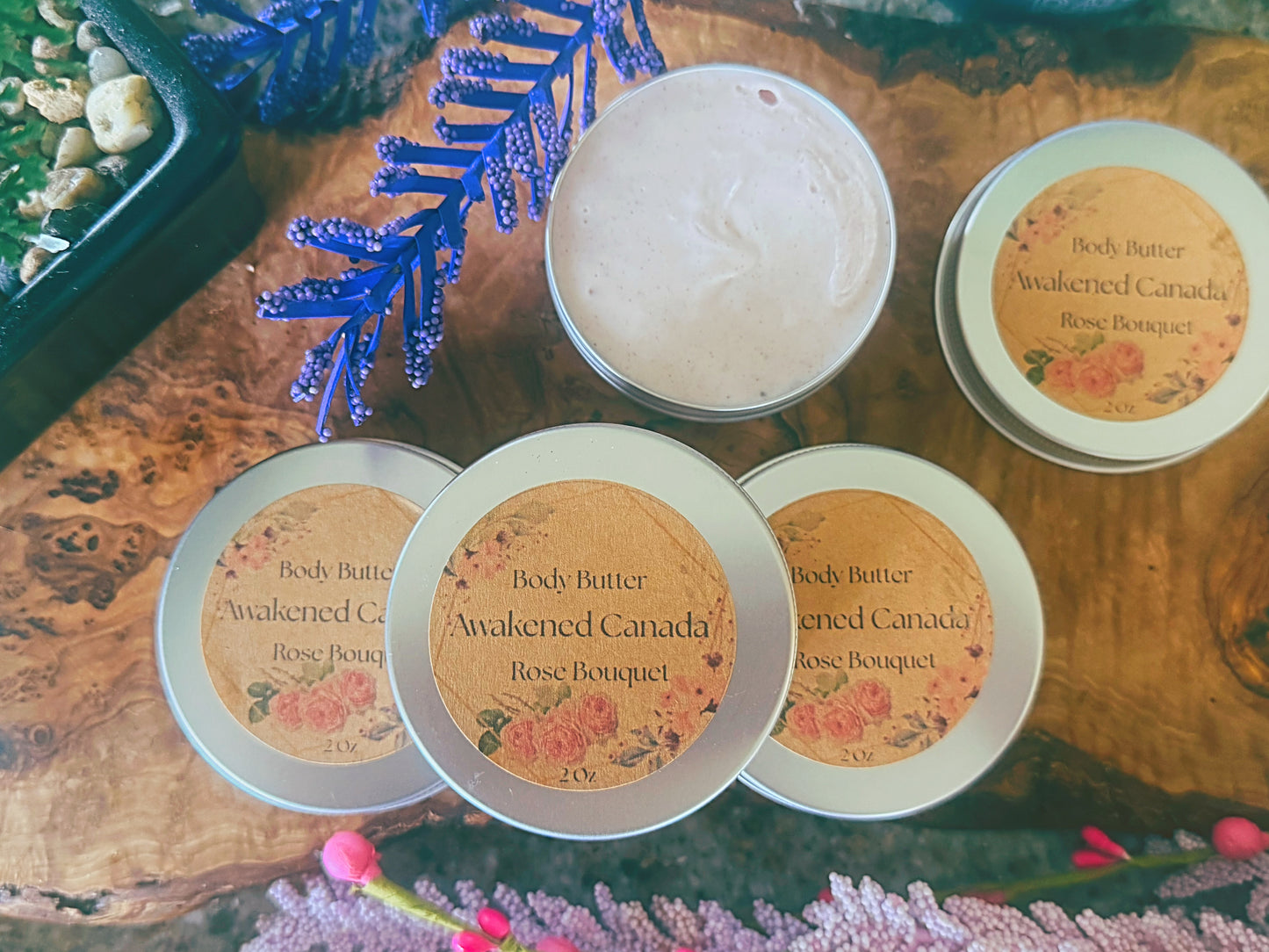 All natural body butter