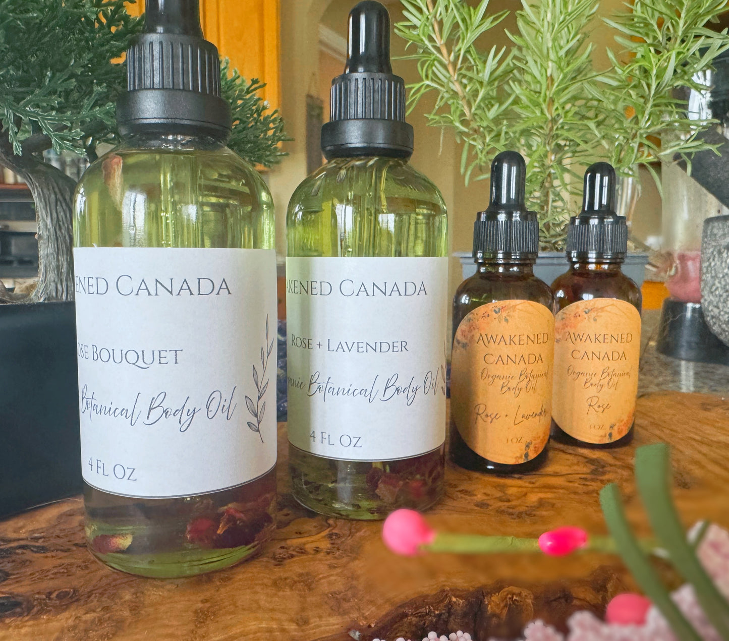 Botanical body oil