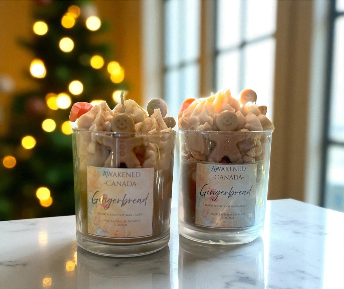 “Gingerbread” Soy wax Candle