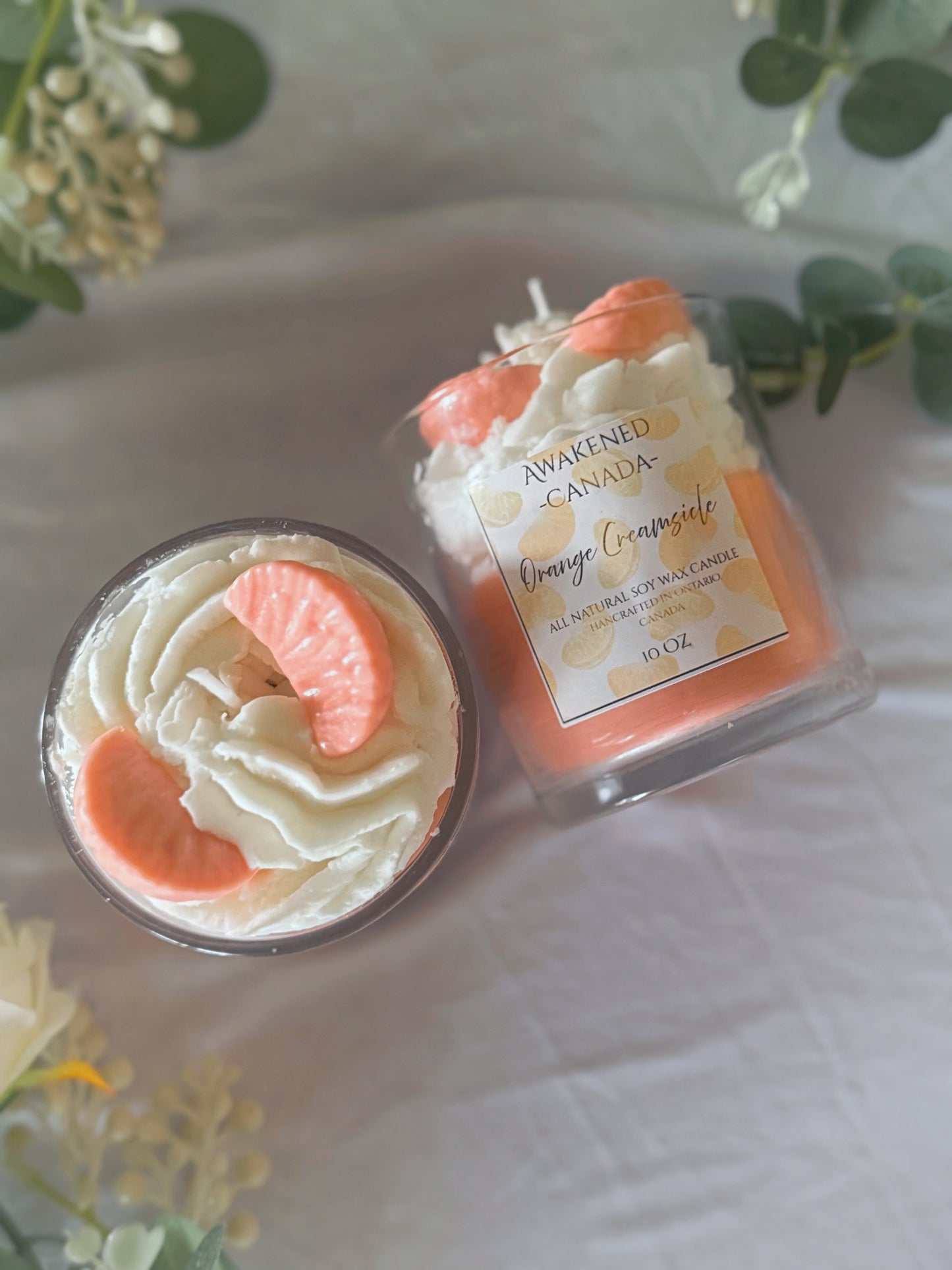 Orange Creamsicle Soy Candle