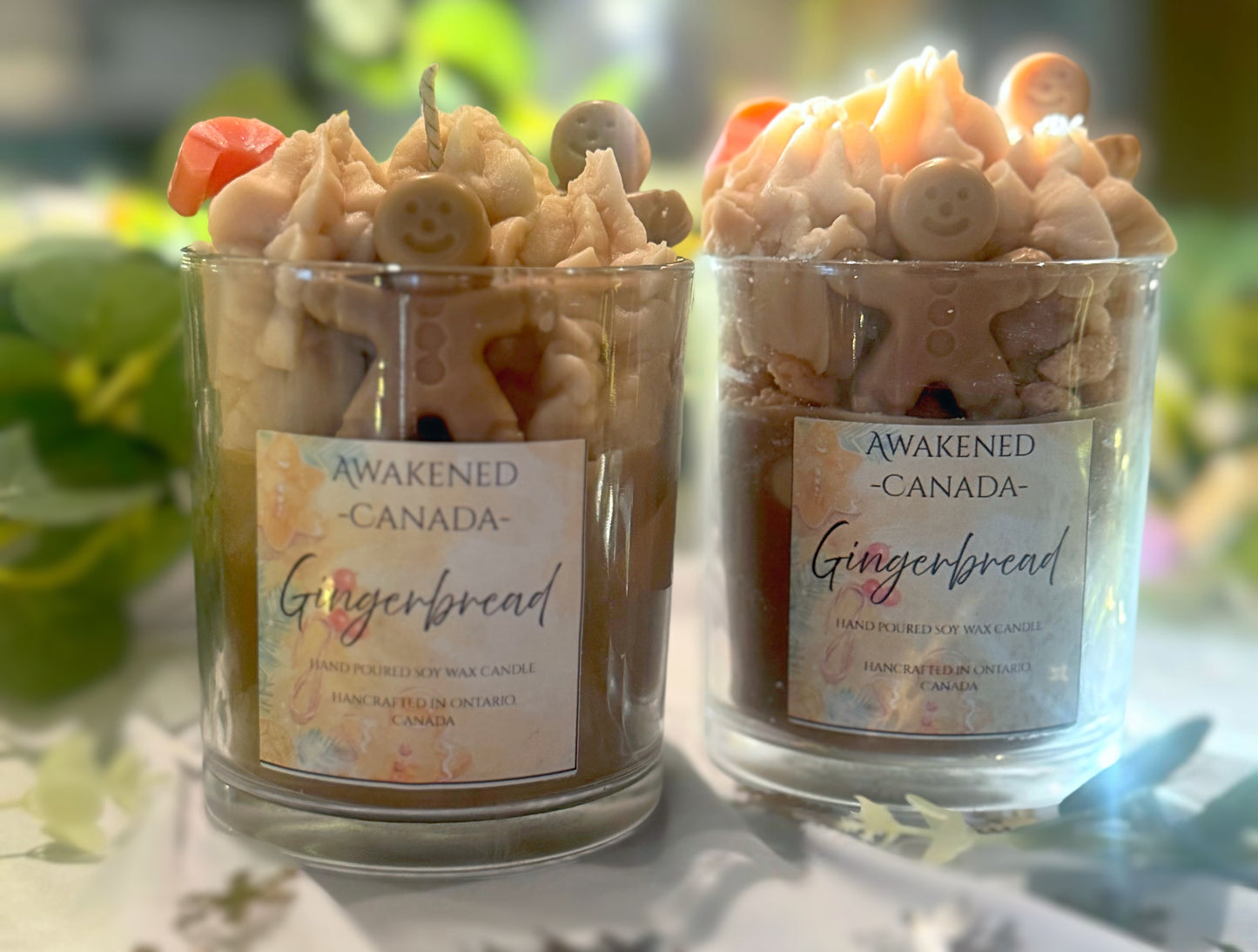 “Gingerbread” Soy wax Candle