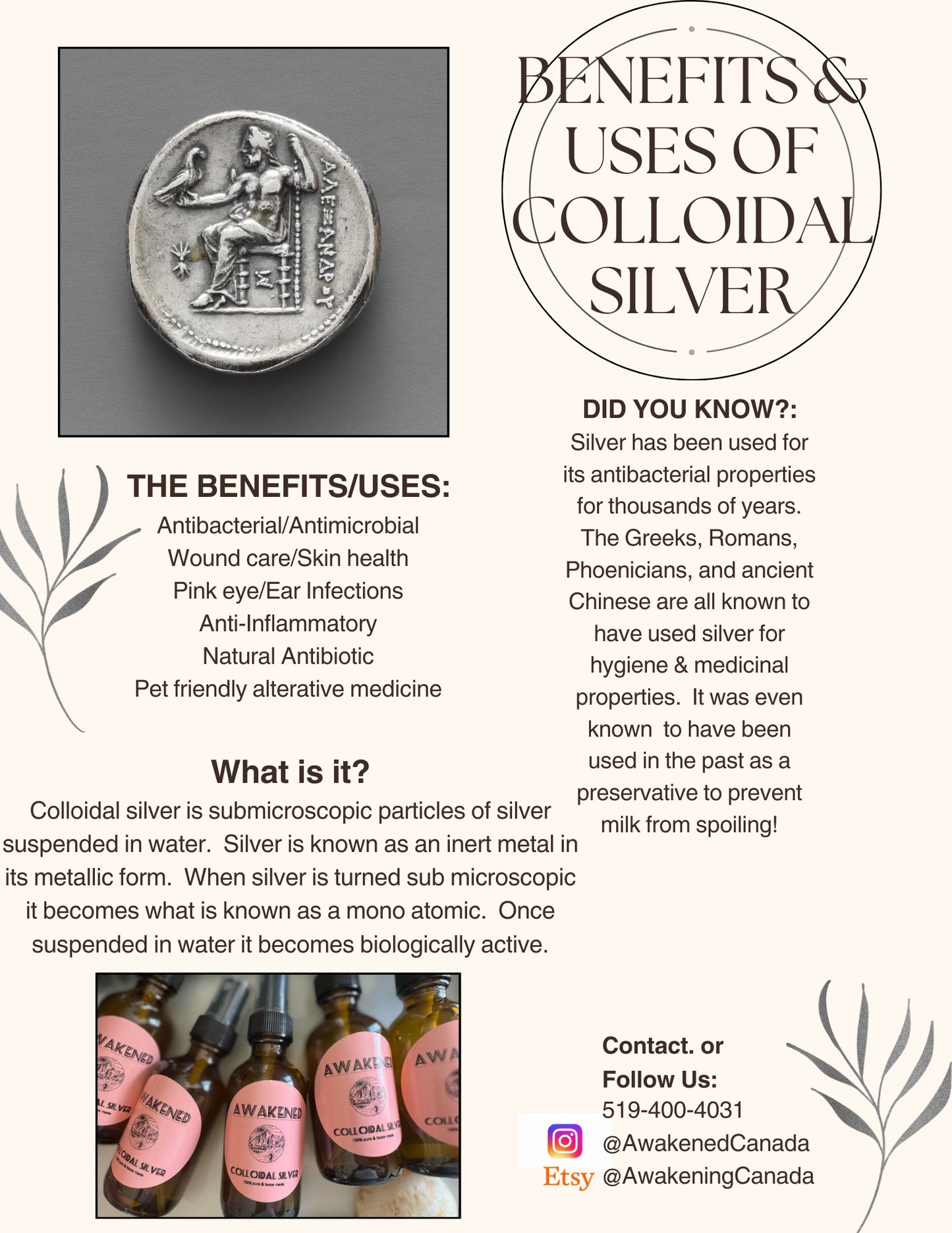 Home-made Colloidal silver