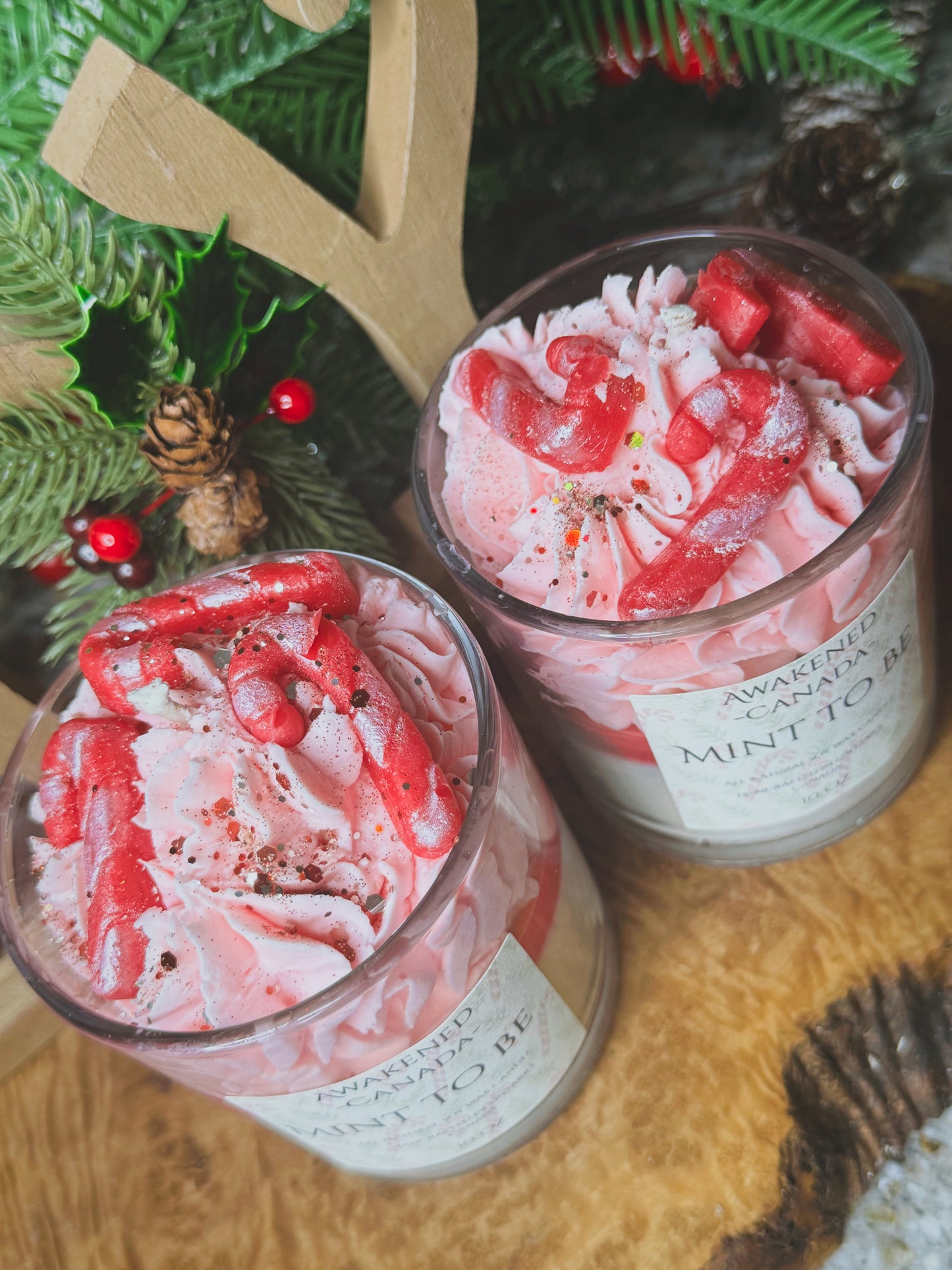 “Mint to be” Hand Poured Soy Wax Candle
