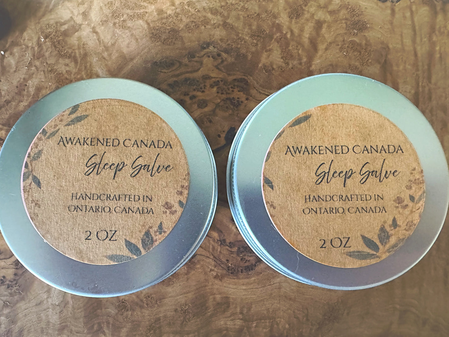 Organic sleep salve