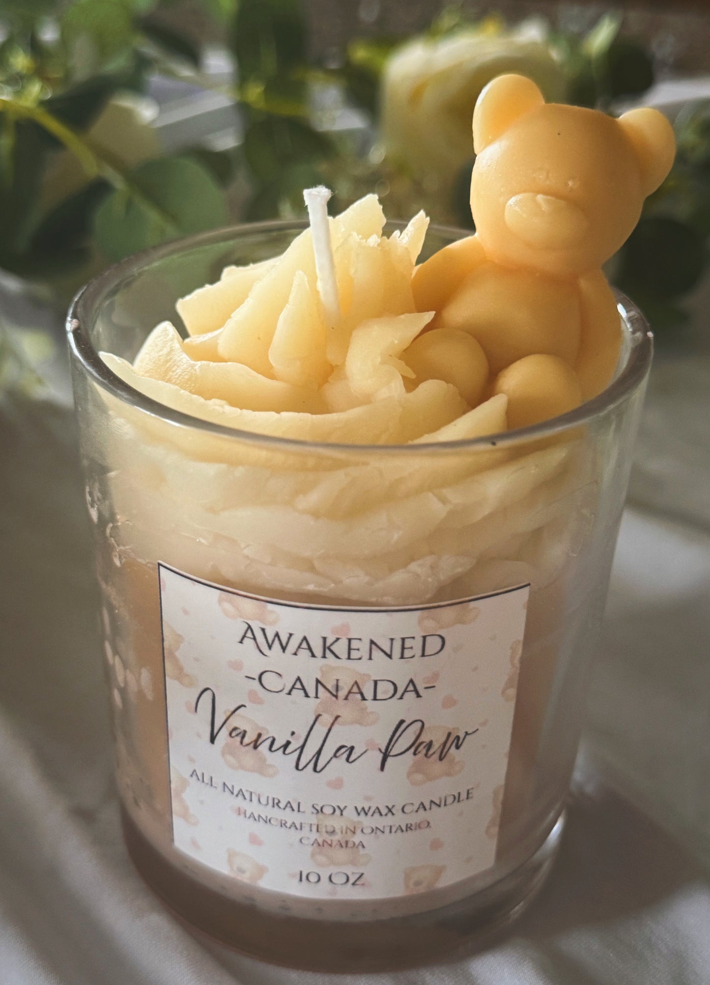 Vanilla Paw Soy Candle