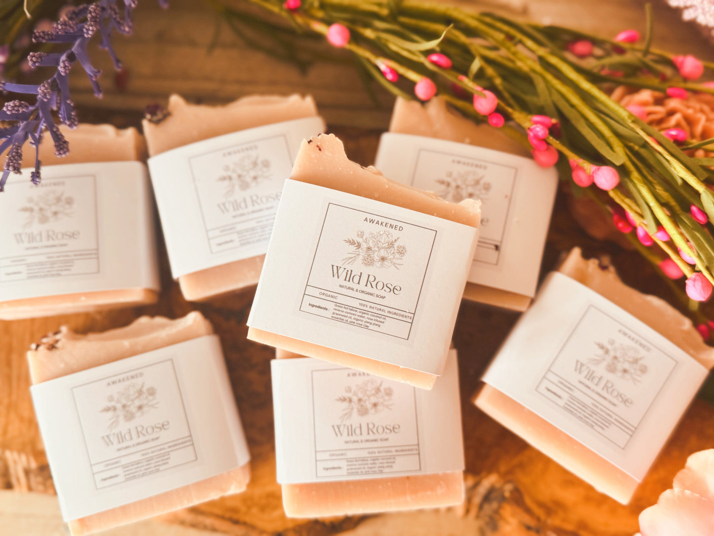 Organic Rose & tallow soap