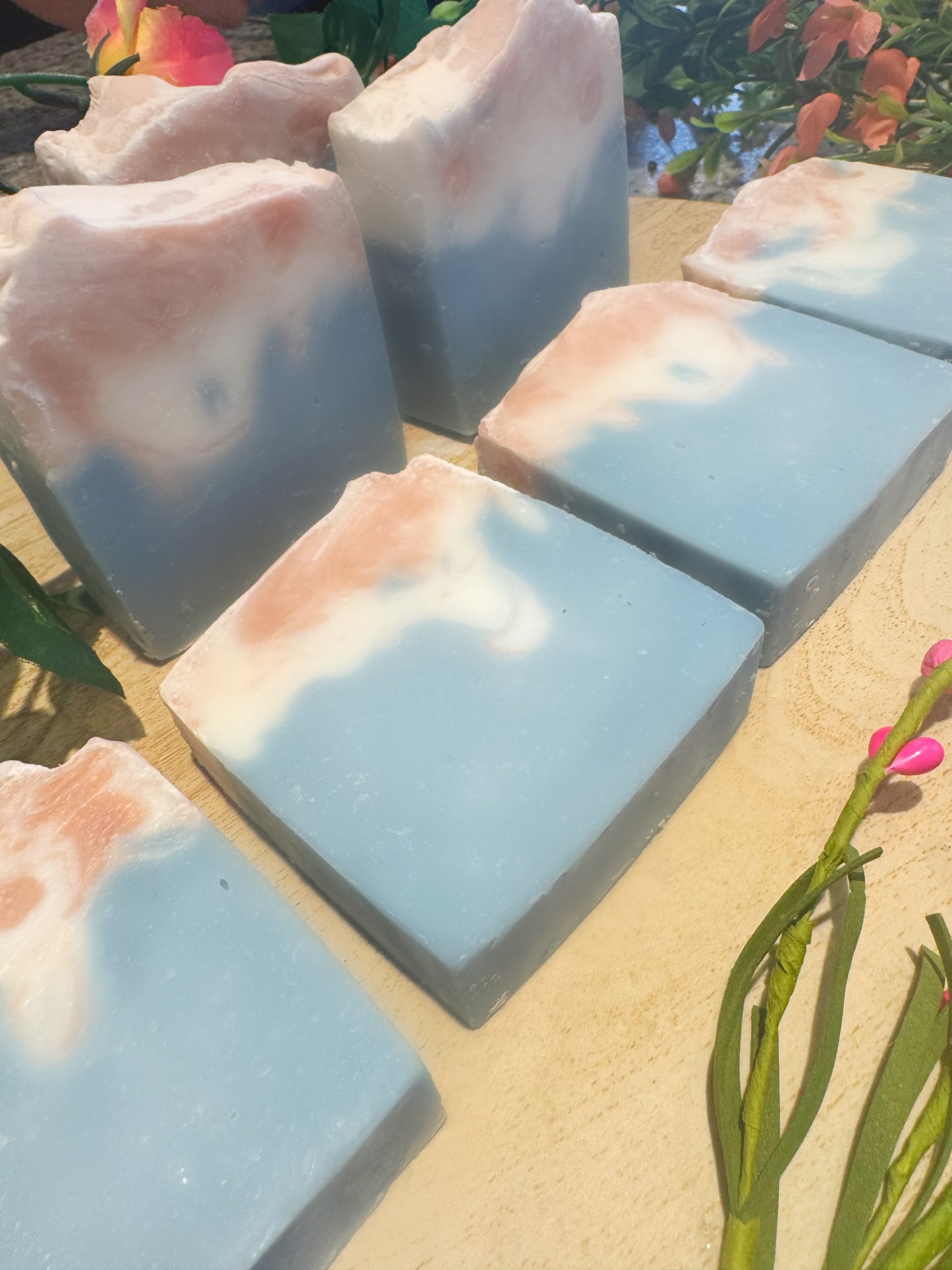 On a cloud lavender soap