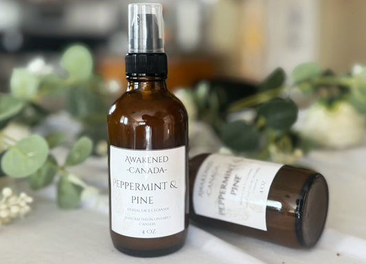 Peppermint & Pine Herbal Face Cleanser