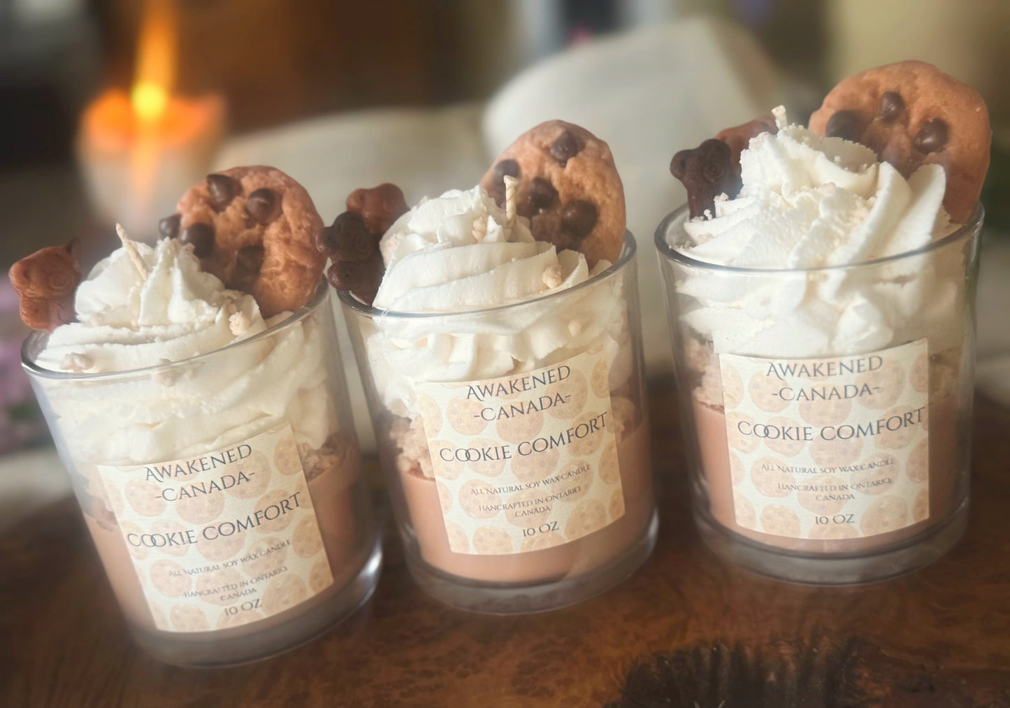 “Cookie Comfort” Soy Wax Candle