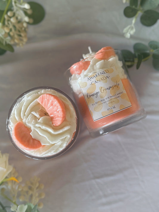Orange Creamsicle Soy Candle