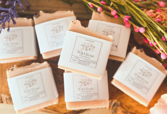 Organic Rose & tallow soap