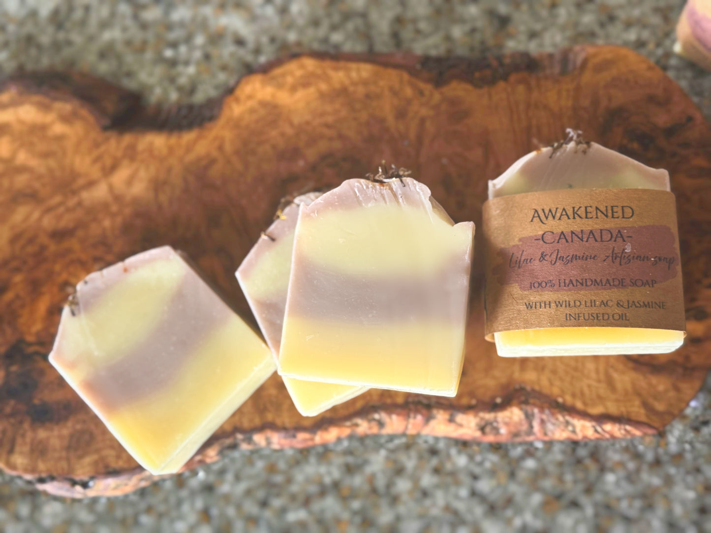 Lilac & Jasmine Artisan Soap