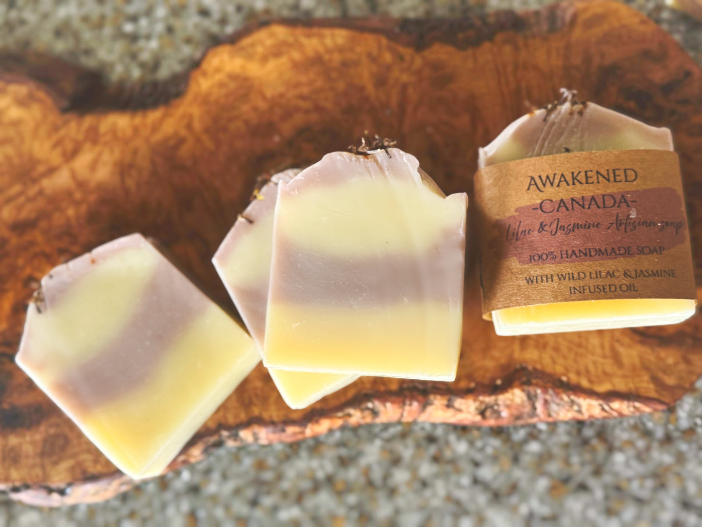 Lilac & Jasmine Artisan Soap