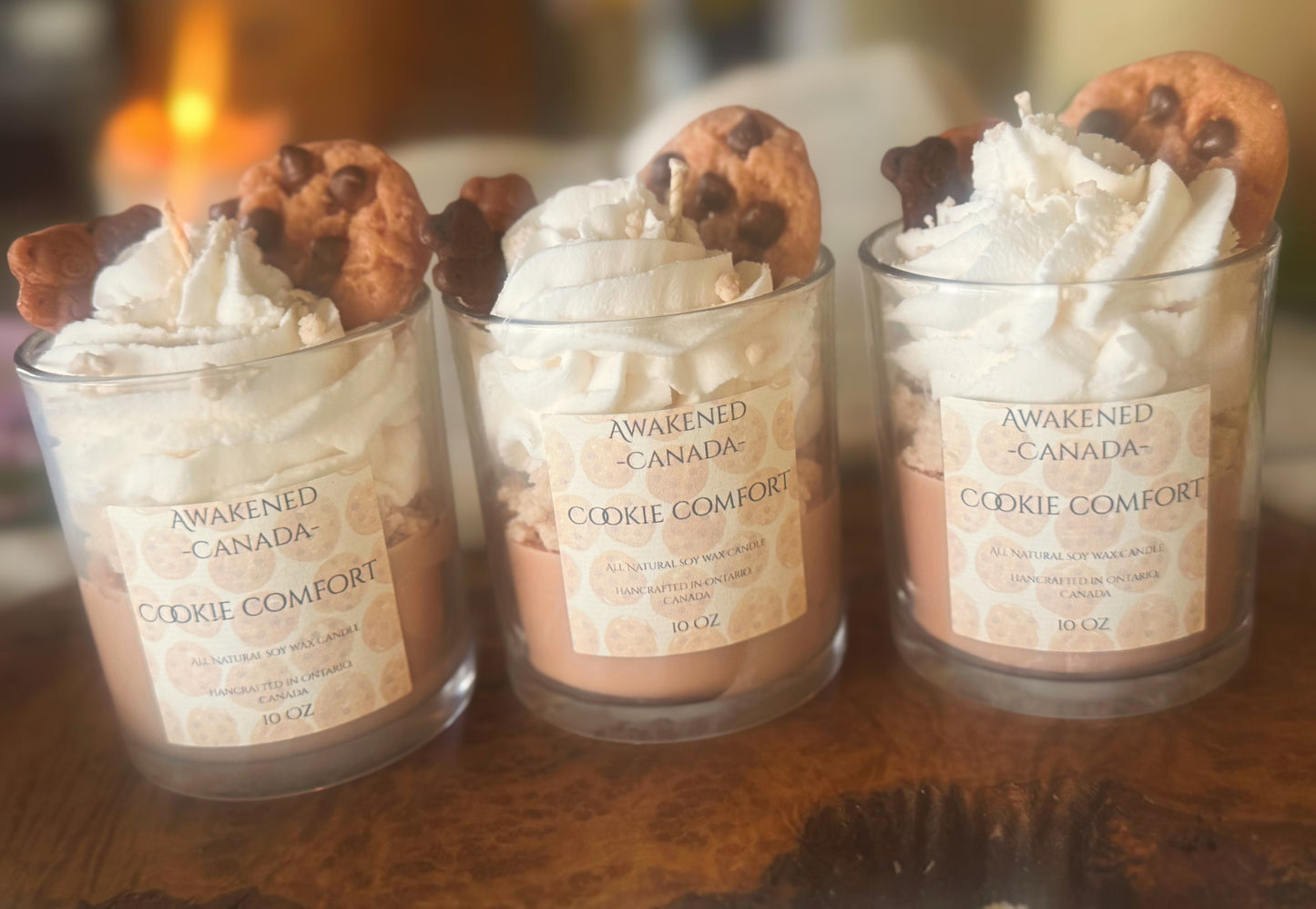 “Cookie Comfort” Soy Wax Candle